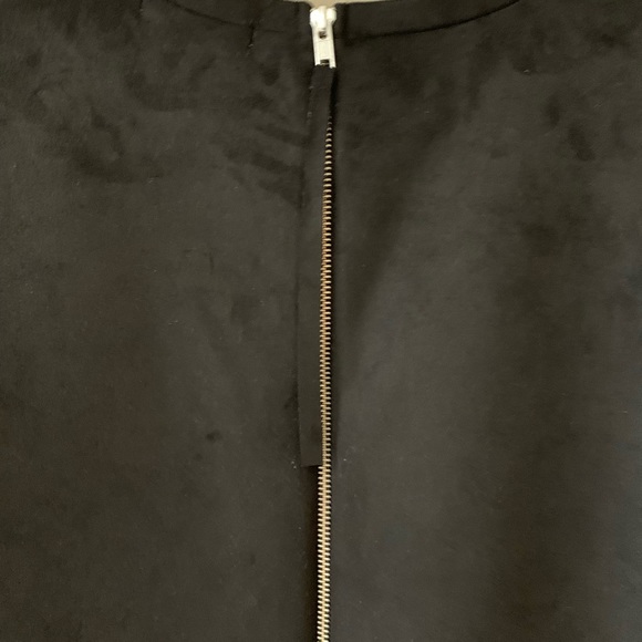 Zara  Faux suede top - Picture 4 of 4